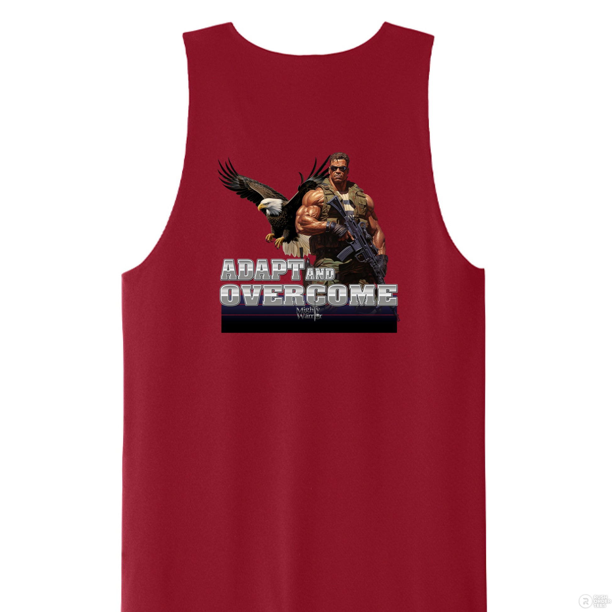 Deep Red/ Black - BACK