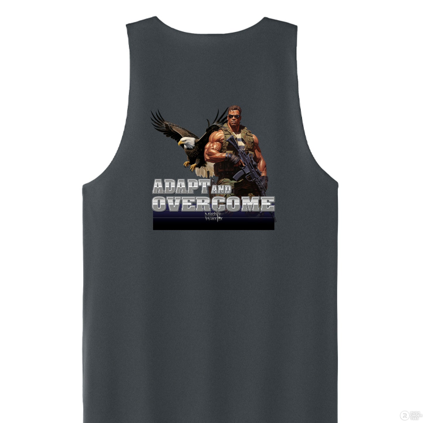 Iron Grey/ White - BACK