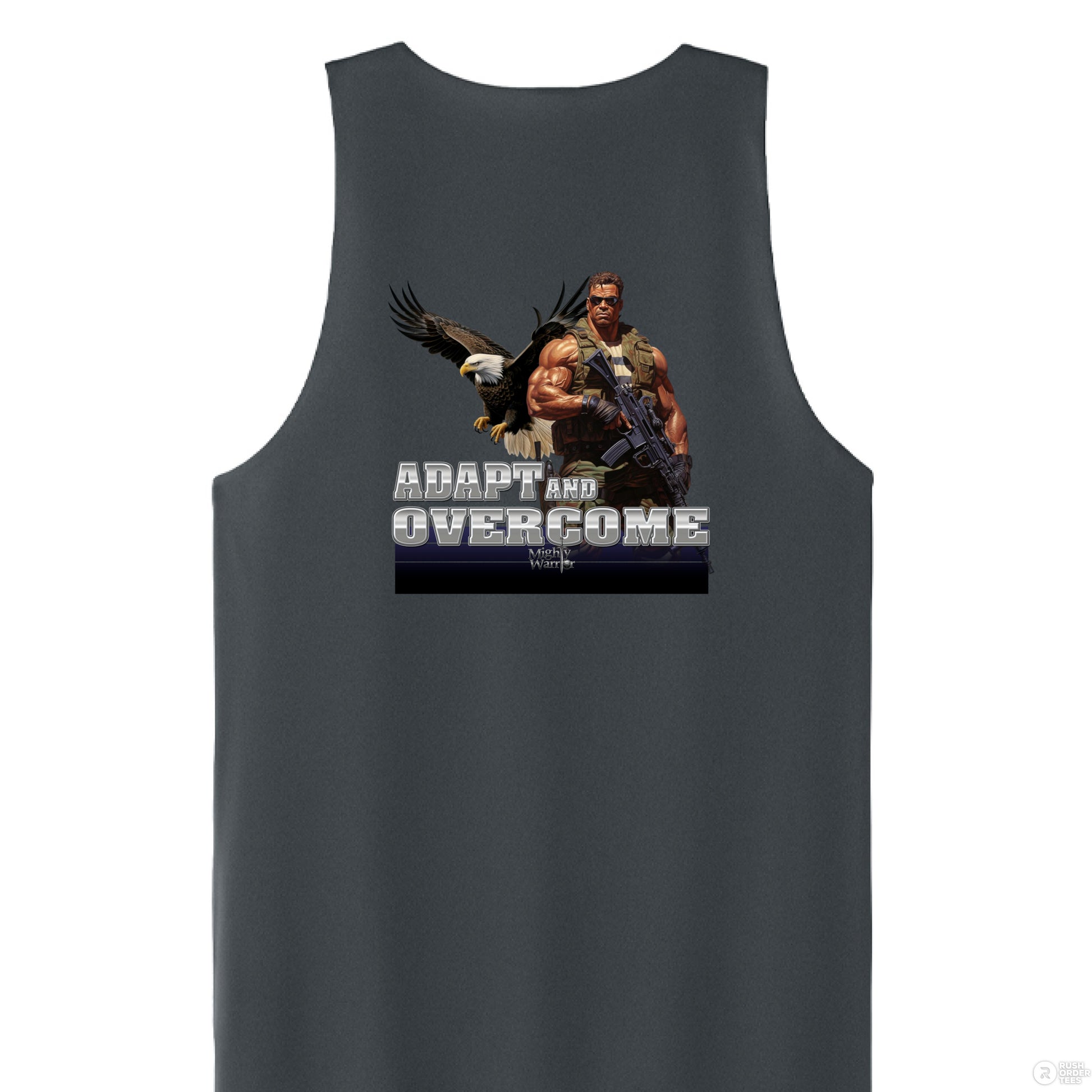 Iron Grey/ White - BACK