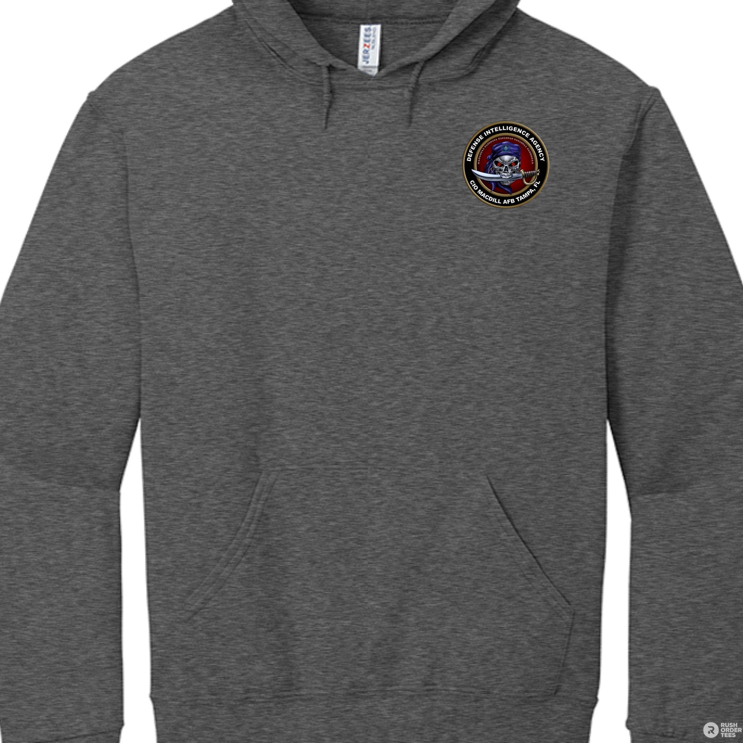 BLACK HEATHER - FRONT