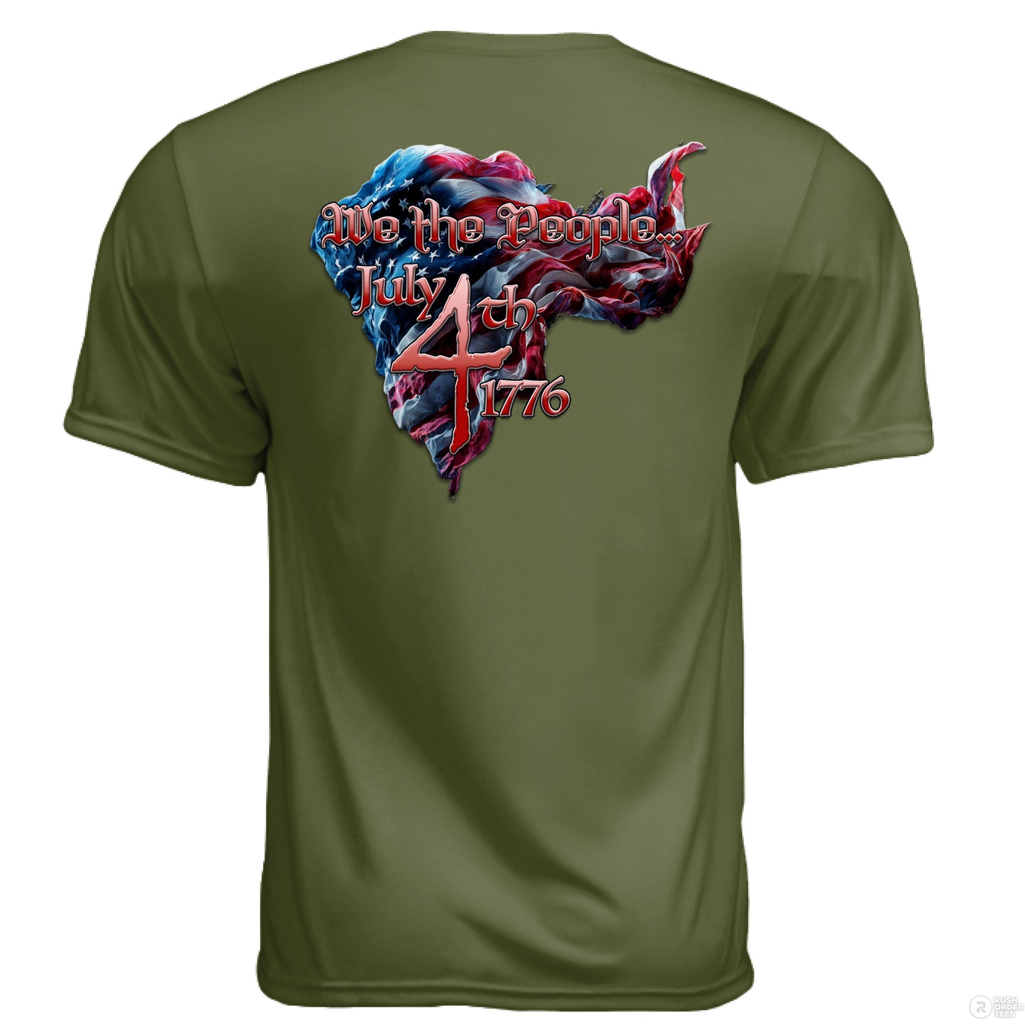 MILITARY GREEN - BACK