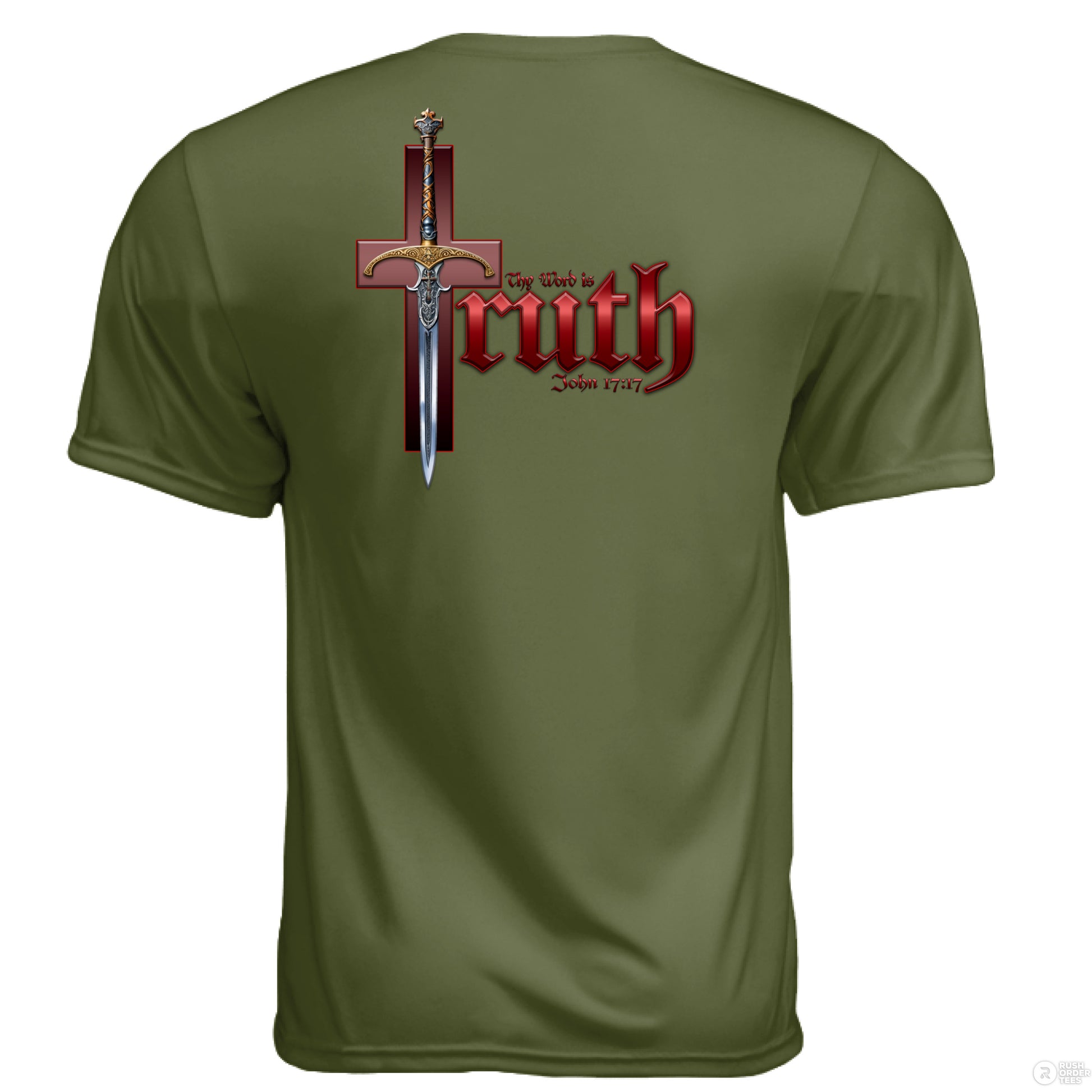 MILITARY GREEN - BACK