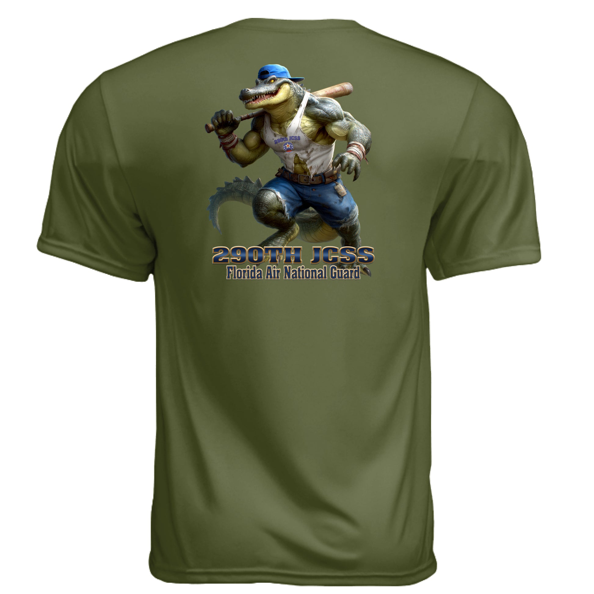 MILITARY GREEN - BACK
